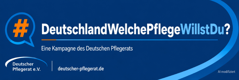 zur Website Deutscher Pflegerat #DeutschlandWelchePflegeWillstDu